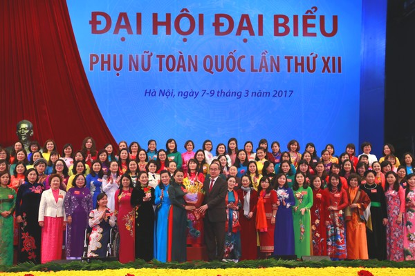 Đại hội đại biểu phụ nữ toàn quốc lần thứ XII thành công tốt đẹp